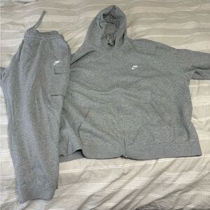 COPY - Nike sweatsuit hoodie 4xlt pants 3xl gray